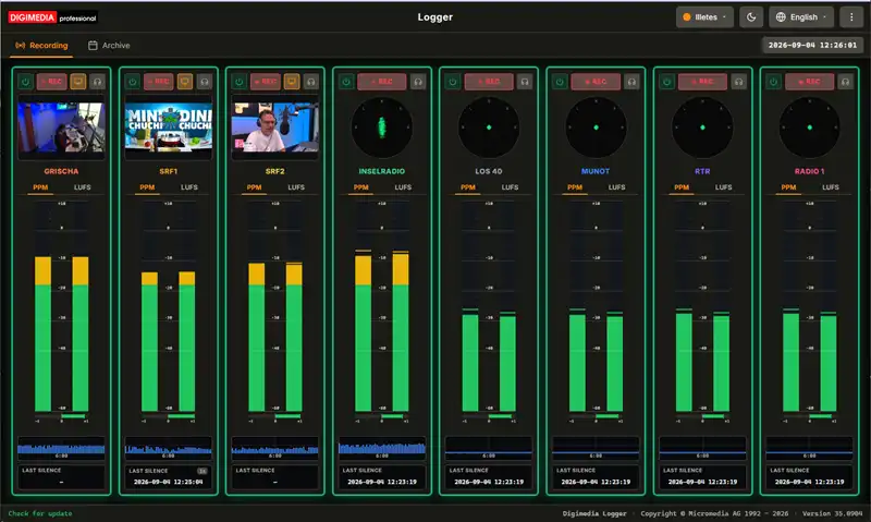 Digimedia Logger