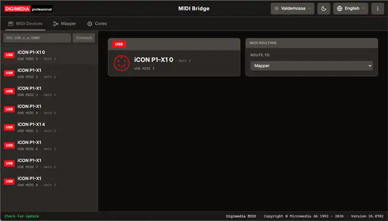 Digimedia MIDI